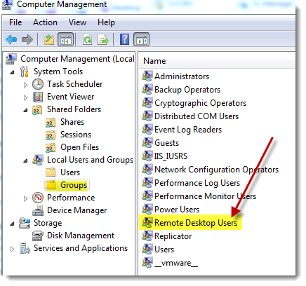 Remote Desktop Users – Master & CmdR